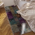 thumbnail image 4 of 2x6 FT Kitchen Runner Rugs Non Skid Washable, Faux Wool Rug Runners for Hallways Bathroom Carpet Runner, Soft Indoor Modern Floor Rug for Entryway Laundry Room, 4 of 11