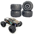 thumbnail image 3 of TISHITA 4 Pieces 1/12 RC Snow Tires Replacements Wheel Tires Accessory for 144001, 3 of 8