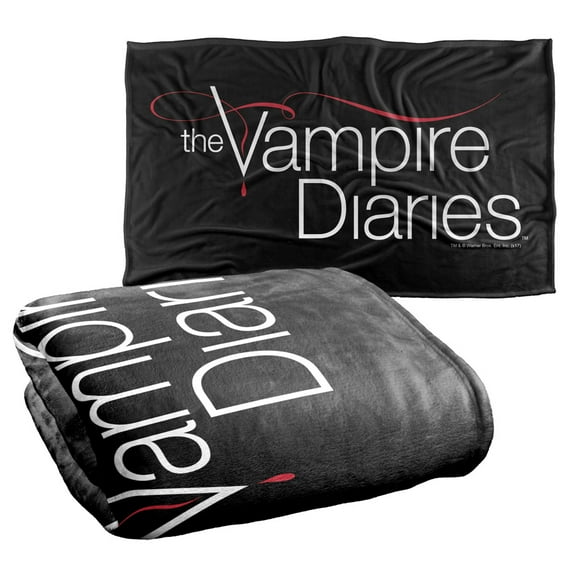 Vampire Diaries Tvd Logo Silky Touch Super Soft Throw Blanket 36" x 58"