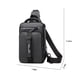 thumbnail image 3 of Bolso bandolera multifuncional con puerto de carga USB | Bolso bandolera antirrobo para hombre y mujer | Mochila de nailon resistente al agua para la escuela, el trabajo y el trabajo, 3 of 8