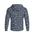 thumbnail image 6 of Full-Zip Men's Lightweight Hoodie UPF 50 - Breathable Camo Long Sleeve Sun Protection Jacket with Pockets for Golf, Fishing, Hiking, 6 of 8