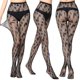 thumbnail image 1 of Paquete de 3 medias de red para mujer, medias suaves transparentes de seda desnuda negra 20 denier ZefeiWu 8390614081468, 1 of 1