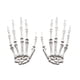thumbnail image 2 of RKSTN halloween decroations Halloween Skeleton Hand Claw Rack Ornament Ghost Festival Horror Decoration Prop Flower Pendant Plastic Toy Ghost Hand, 2 of 3