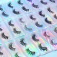 thumbnail image 3 of MAGEFY 30 Pairs Lashes, New 6 Style Eyelashes Natural Look to Dramatic Long False Eyelashes, Handmade Reusable Fake Eyelashes (30 Pairs with Portable Boxes), 3 of 7