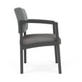 thumbnail image 2 of Pemberly Row Fabric Guest Chair -Charcoal/Adler Gray Flannel/Castillo Metal, 2 of 3