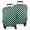 Black And Mint, variant on Black and Mint Green Checkerboard Pattern Luggage Cover Fashion Suitcase Cover Baggage Covers Fit 25-28 Inch Luggage (Go Travel)