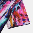 thumbnail image 6 of Wioihee Men's Floral Print Button Down Short Sleeve Turn Down Collar Hawaiian Vacation Shirt Purple 6(L), 6 of 9