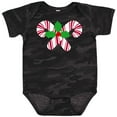 thumbnail image 3 of Inktastic Candy Canes and Holly Christmas Boys or Girls Baby Bodysuit, 3 of 5