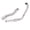 Type A, variant on Motorcycle Exhaust Pipe Full Systems For Yamaha MT15 R15 V3 V4 2017-2023 Titanium Alloy Steel Pipe Header Pipe