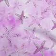 thumbnail image 1 of oneOone Polyester Spandex Purple Fabric Sea Sewing Craft Projects Fabric Prints By Yard 56 Inch Wide, 1 of 4