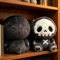 thumbnail image 5 of Halloween Skeleton Sloth Decor Plush Doll for Gothic and Spooky Home Accents - 8.7 Inch Soft Toy for Halloween Party and Indoor Decoration, 5 of 5