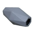 thumbnail image 4 of Handmade Eco-Friendly 100% Aluminium Geometric Pattern Gray Color 3.35'' x 3.35'' x 5.91'' Bud Vase for Living Room, Dinning Room, Bedroom, Guest Room, Study Room, Spa, Restaurants, Hotels, etc., 4 of 4