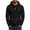 Black, variant on SRZYMJ Mens Hooded Sweatshirt Casual Long Sleeve Drawstring