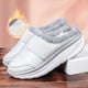 thumbnail image 1 of Zapatillas de invierno con punta cerrada para mujer, zapatillas de felpa cálidas a prueba de agua con tacón inclinado, zapatillas de algodón, zapatos informales Wmkox8yii  hj789, 1 of 9