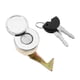 thumbnail image 4 of Motorcycle Scooter Metal Trunk Lock Tail Box Lock with Keys for Electric Motorcycles Scooter Storage Trunk Accessories, 4 of 4