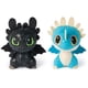 thumbnail image 1 of Peluches de DreamWorks Dragons Toothless y Deadly Nadder de 7,5 cm, paquete de 2, 1 of 9