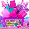 thumbnail image 1 of Sensory Bin Sand Art Kit GirlZone Unicorn con 1 kg de arena moldeable, 1 of 8