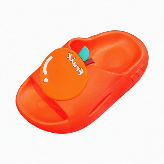 Godom Slippers for Kids Non-Slip Open Toe Super Soft Comfy Thick Sole Slipper Beach Water Shoes
