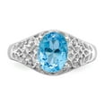 thumbnail image 4 of 14K White Gold Ring Band 2 to 11 mm (tapered), Size 7, 4 of 4