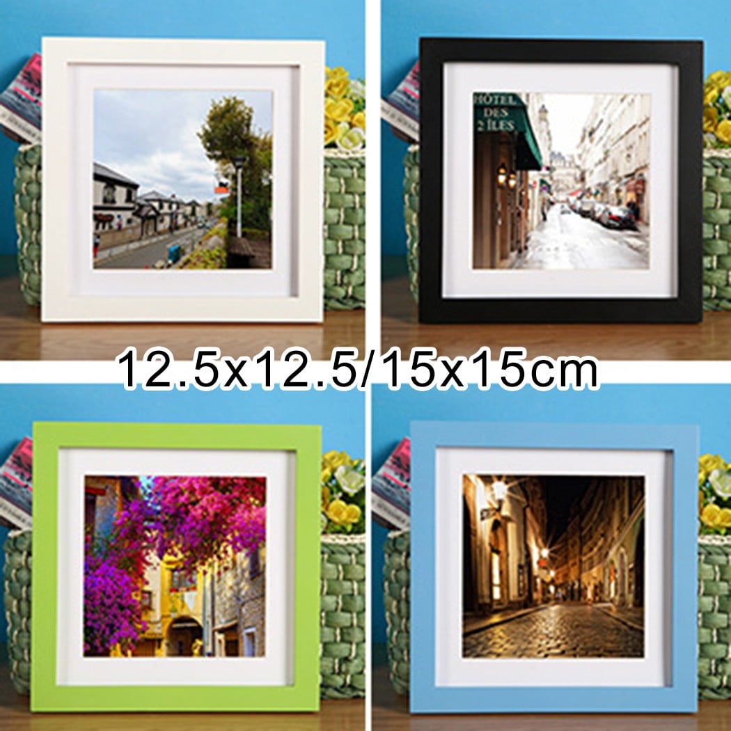 Frame Multi-colored Wood Picture Frame Or Poster Frame 12.5/15cm Home Decor 