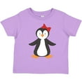 thumbnail image 3 of Inktastic Cute Penguin, Little Penguin, Penguin with Bow Boys or Girls Toddler T-Shirt, 3 of 5