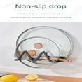 thumbnail image 6 of Rust-Proof Pot Cover Holder Wall Mount Plate Rack Strong Bearing Capacity No Punching Pot Lid Shelf Galley Rack, 6 of 8