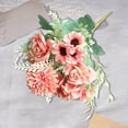 thumbnail image 5 of MORESEC under $5 Artificial Rose Bouquet, Artificial Rose Bouquet Fake Flower Arrangement, Wedding Home Decor Party Decoration Centerpiece, Realistic Silk Rose Flowers, Event Floral Decor, 5 of 6