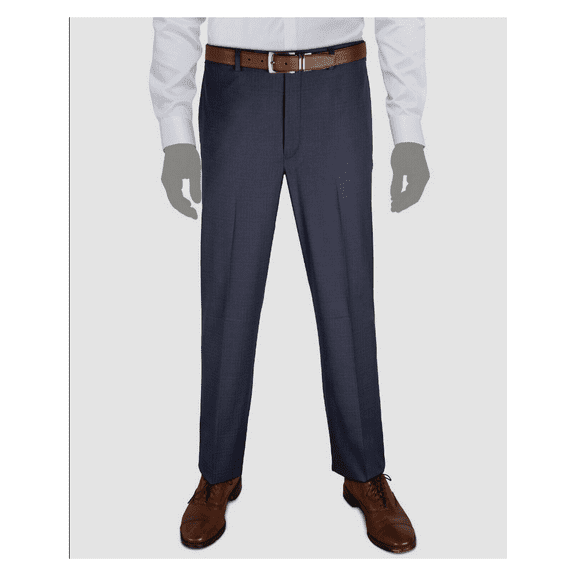 Ralph Lauren Ultra Flex Machine Washable Dress Pants 40 x 32 NWT Blue Windowpane