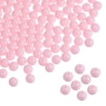 thumbnail image 1 of Uxcell 1700pcs Acrylic Round Beads 8mm Loose Bubble Craft Bead Assorted Candy Color Pink, 1 of 5