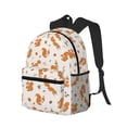 thumbnail image 2 of Vsdgher Cute Squirrel Fall Print Unisex Large Capacity Bookbag Schoolbag Casual Daypack for High School/College/Teens/Travel/Work, 2 of 8