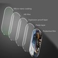 thumbnail image 4 of Rearview Mirror Film,2 Pack Car Rearview Mirror Protective Film Car Rearview Mirror Film Round For Cars Trucks Van Motorcycles Rainproof Anti-scratch, 4 of 5