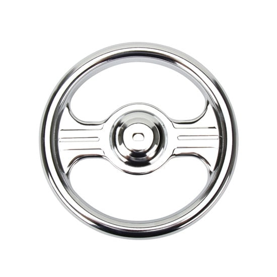 Pedal Car Chrome two spoke replacement Steering Wheel Reproduction 