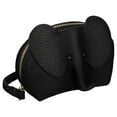 thumbnail image 1 of AURARMLET Cute Coin Pouch Black 1Pack Coin Storage for Daily Use, 1 of 7