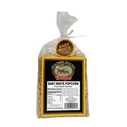 Troyer Amish Gluten Free, Non GMO Tender Baby White Popcorn Kernels 2 lb. Bag