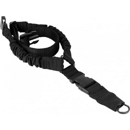 AIM Sports One Point Bungee Rifle Sling, Black (Best Single Point Sling For Ar Pistol)