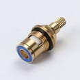 thumbnail image 2 of 1/2 Ceramic Faucet Replacement Cartridge Hot and Cold Ceramic Disc Faucet Head for Kitchen Shower Room Brass Water Replacement Valves (Hot and Cold), 2 of 5