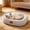 Gray, variant on Nebwoak Soft Cotton Pet Bed for Small Dogs and Cats, Removable Washable Cover, Rectangular Crate Mat Cushion for Puppy/Kitten, Pink/Gray/Blue