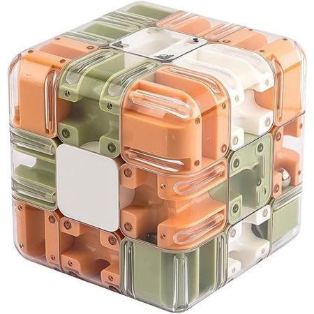 3D Rolling Ball Maze Cube Fun games educational sensory toys and a great gift.