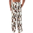 thumbnail image 2 of Lazy One Men's Novelty Pajama Pants – Funny Cotton Sleep Pants with Elastic Waistband & Pockets, Boots, X-small, 2 of 7