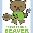 thumbnail image 2 of CafePress - Proud To Be A Beaver Infant Creeper - Baby Light Bodysuit, Size Newborn - 24 Months, 2 of 4