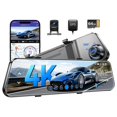 thumbnail image 1 of Dash Cam AZDOME PG17 4K 12 Espejo con cámara de visión trasera WiFi, 1 of 8