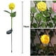thumbnail image 2 of Luces solares de flores decorativas para exteriores, luces solares impermeables de crisantemo para exteriores, 2 of 5