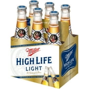 Miller High Life Light Select Longneck Beer, 12 oz, 6pk