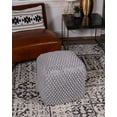 thumbnail image 2 of BIRDROCK HOME Buds Pouf Foot Stool Ottoman, 2 of 4