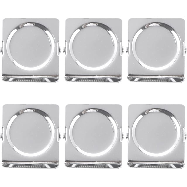 Clips magnéticos de Metal, 6 uds., pizarra blanca magnética, pegatina para nevera, Clip MAGNOTS MEMO, Clip para notas para la escuela, la Oficina y el hogar esquí esquí Gafas de esquí