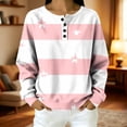 thumbnail image 2 of Cmfcve Cut Star Shirt for Women Oversized Printed Long Sleeve Pullover Sweatshirts Fashion Casual Daily Tops, 2 of 7