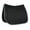 Black(BL), variant on Horze Adepto Quilted Quick-Dry Dressage Saddle Pad For Horses with Two-Tone Trim