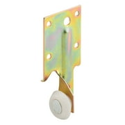Steel Bracket Drawer Track Roller with Plastic Roller (2-pack)