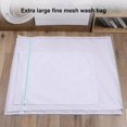 thumbnail image 4 of Extra Large Mesh Laundry Bags Fine Net Washing Machine Bag With Rustproof Zipper For Bedding Delicates Blanket 90X110Cm Laundry Basket Easy To Use, 4 of 7