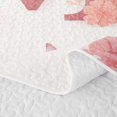 thumbnail image 5 of Erosebridal Kawaii Elf Twin Quilt Set for Girls, Flower Monogrammed M Twin Coverlet Set, 2-Piece 1 Quilt and 1 Pillowcase, 5 of 7